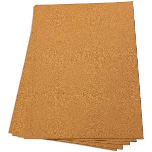 Cortiça em Folhas Aberta 60X45CM 2MM Pacote com 5