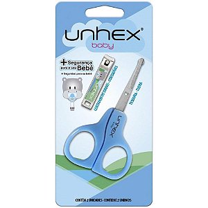 Cortador de UNHA Tesoura + Cortador BABY Azul