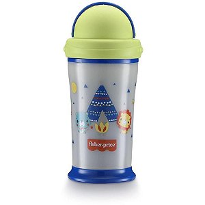 Copo Treinamento Fisher Price Playful Azul STAR