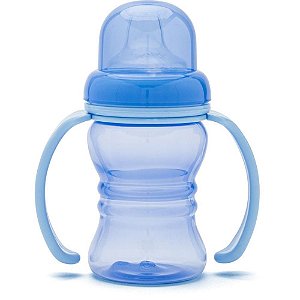 Copo Treinamento Clean 150ML com Bico Silicone Azul