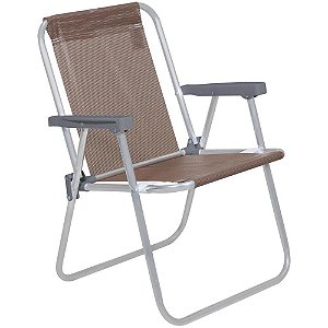 Cadeira para Piscina e Praia ALTA LAZY - ATÉ 110KG - Cores Sortidas