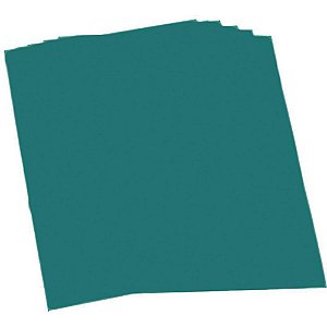 Contra Capa para Encadernação A4 Fosca Verde Petróleo 0,30MM - Pacote com 50 Unidades