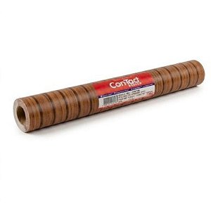 Contact Decorado 45CMX10M Madeira Ripada Texturizada
