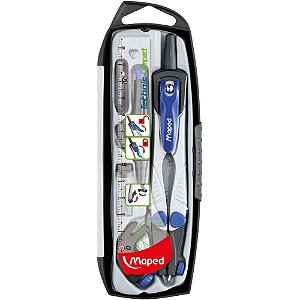 Compasso Technic Compact Estojo com 5PECA