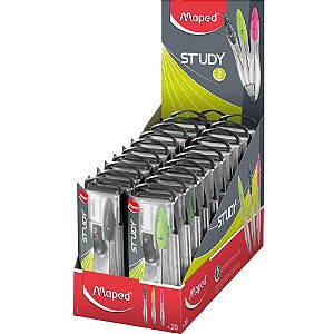 Compasso STUDY com Estojo + 5 Acessórios