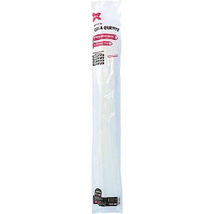 Cola Quente Refil Fina Super Transparente 7,5X300MM Pacote com 8