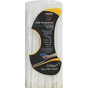 Cola Quente Refil Fina SEMI-TRANSPARENTE 500G - 7,5X30CM
