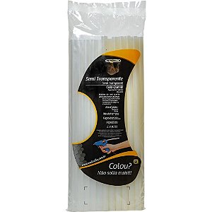 Cola Quente Refil Fina 1KG SEMI-TRANSPARENTE 7,5X30CM