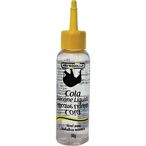 Cola para Artesanato Silicone Líquido 50G