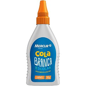 Cola Escolar Mercur 90G Blister com 1 - Caixa com 12