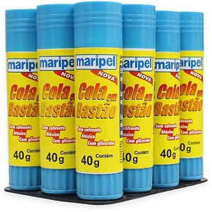 Cola em Bastão Maripel 40G DPCOM 12