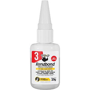 Cola de ALTA Resistência Rendbond 03 20G