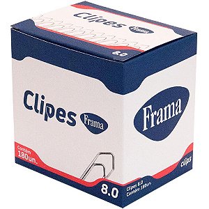 Clips Galvanizado AÇO 8/0 com 180UN