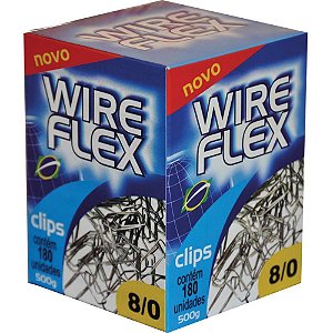Clips Galvanizado AÇO 8/0 - 500G