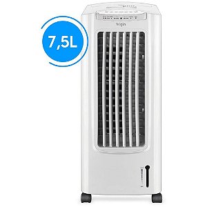 Climatizador de AR Branco 7,5L 127V com Ionizador