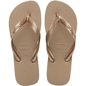 Chinelo Havaianas TOP 39/40 Rose GOLD