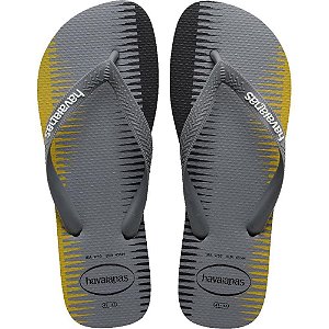 Chinelo Havaianas Masculino TREND 43/4 PRETO/CINZA ACO