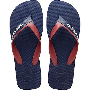 Chinelo Havaianas Masculino Dual 41/2 Marinho