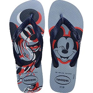 Chinelo Havaianas Licenciado TOP Disney 35/36 - Estampa Mickey e Minnie