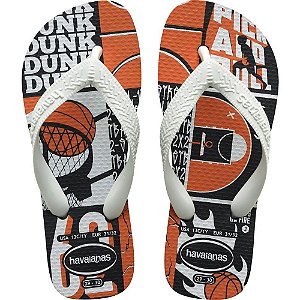 Chinelo Havaianas Infantil KIDS Athletic 35/36 - Novo Grafite