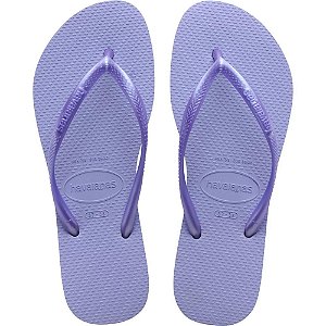 Chinelo Havaianas Feminino SLIM 37/8 Brisa Lilás