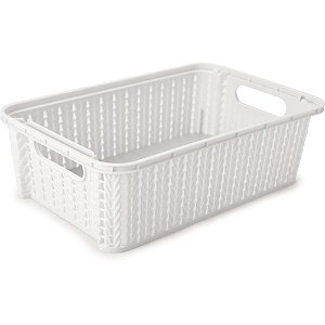 Cesta Organizadora Trama 26X16CM 2,1L Branca