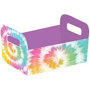 Cesta de Papel Caixote Fashion Color 22X15X8C PCT com 10
