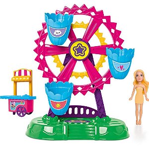 Cenário Temático Playset Parque da JUDY Roda Gigante