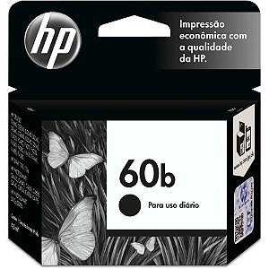 Cartucho Original HP 60B Preto Everyday INKJET
