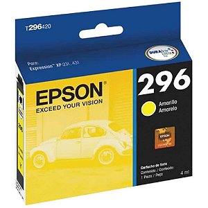 Cartucho Original EPSON 296 Amarelo