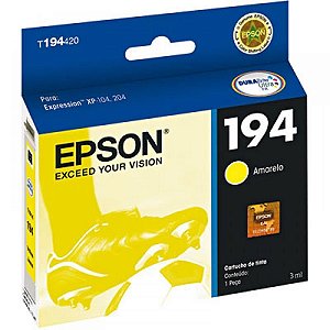 Cartucho Original EPSON 194 Amarelo STYLUS