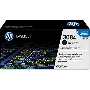 Cartucho de Toner Original HP 308A Preto Laserjet