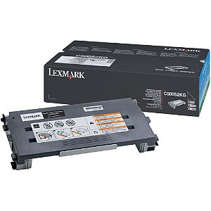 Cartucho de Toner Original Lexmark C500S2KG Preto - Rendimento de 2.500 Páginas