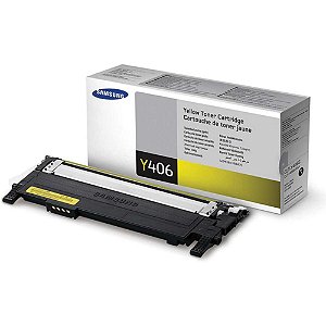 Cartucho de Toner Original Samsung CLT-Y406S Amarelo para Série C3305W