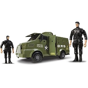 Carrinho Comando Blindado Militar com BON