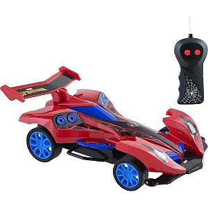 Carrinho Controle Remoto SPIDER-MAN Machine 3FUNCÕES