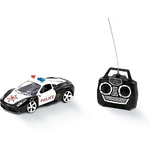 Carrinho Controle Remoto Police CAR 7FUNCÕES(S) 1:20