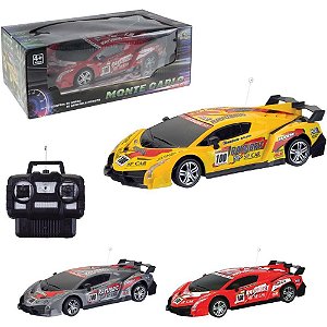 Carrinho Controle Remoto Monte Carlo 7FUNC1:18 (S)