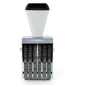 Carimbo Numerador 5MM com 6 Fitas