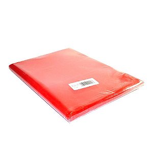 Capa para Caderno Brochurão Vermelho Pacote com 50 (28,5 X 42,5 X 0,16 CM)