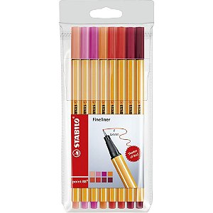 Caneta Stabilo 88/8-02 8 Cores