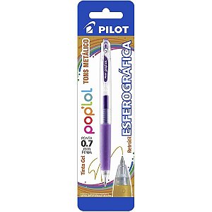 Caneta Retrátil BL-PL-7 POP LOL 07MM Vlmetal
