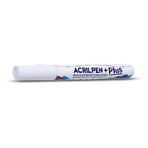 Caneta para Tecido Verde Musgo Acrilpen Caixa com 12