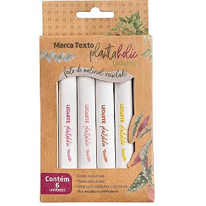 Caneta Marca Texto Plantaholic 6CORES