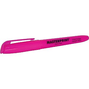 Caneta Marca Texto MP 612 Rosa Caixa com 12 Unidades