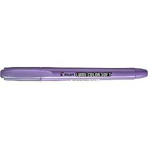 Caneta Marca Texto Lumicolor SOFT Violeta Pastel CX com 12