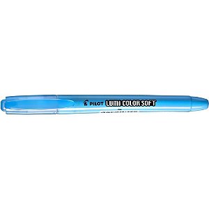 Caneta Marca Texto Lumicolor SOFT Azul Pastel - Caixa com 12 Unidades