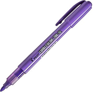 Caneta Marca Texto Lumicolor 200-SL Violeta - Caixa com 12 Unidades