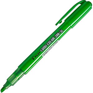 Caneta Marca Texto Lumicolor 200-SL Verde - Caixa com 12 Unidades