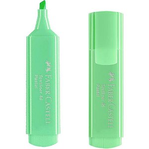 Caneta Marca Texto Highlighter 46 Verde Pastel - Caixa com 10 Unidades